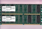 512MB 2X256MB DDR-266 Infineon PC-2100 HYS64D32000GU-7-A DDR1 Desktop Memory Kit. Fixed Price $7.20.
