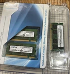 Lot Of 3- Crucial/samsung 1GB 200 Pin DDR2 Sodimm 128/64 Sdram Memory. Fixed Price $24.95.