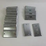 Hubbel Electric Raco 860 Blank 13 Pack And 865 Switch Wall Plate Steel. Fixed Price $28.00.