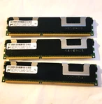 Lot Of (12GB Total) Micron 4GB 2RX4 PC3-10600R-9-10-J0 Ecc Reg Server Memory. Fixed Price $24.00.