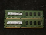 Samsung 4GB 2RX8 PC3-10600U-9-11-B1 M378B5273DH0-CH9. Fixed Price $14.99.