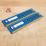 Pair Of Kingston K1N7HK-ELC DDR3-1333 Mhz Memory, 2GB 1RX8 PC3-10600U-9-10-A0. Fixed Price $9.02.