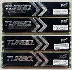 Four Pqi Turbo DDR2 Modules. Type: Sdram Mspeed: PC2-5400 1GB 240-PIN. Fixed Price $25.00.