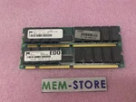 Micron MT18LD1672G-6-X 256MB 2X128MB Buffered Ecc Edo Dimm 168-PIN Memory Ram. Fixed Price $110.00.