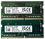 Kingston 8GB (2X4GB) DDR4 3200MHZ 1RX16 PC4-3200AA So-dimm Laptop HP32D4S2S1MR-4. Fixed Price $44.99.