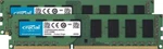 Crucial DDR3 16GB (2X8GB) Kit 1600 Mhz PC3-12800 Dimm 240-PIN Non-ecc Memory Ram. Fixed Price $38.95.