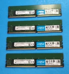 Crucial Micron 16GB (4X4GB) PC4-2133P DDR4 Registered Ecc Rdimm *server* Memory. Fixed Price $69.95.