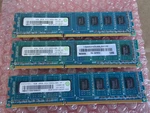 12GB Ramaxel 4GB RMR1870EC58E9F-1333 PC3-10600 1333MHZ DDR3 Desktop Memory. Fixed Price $19.99.