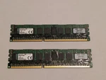 Kingston 16GB (2X 8GB) PC3-12800R DDR3 1600MHZ Ecc Reg Server Ram KVR16R11S4/8KF. Fixed Price $19.95.