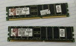 2X Kingston KVR333D8R25/512 PC-2700 512MB 333MHZ Ecc Reg Server Memory Free Ship. Fixed Price $14.95.