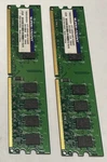 (2) - Super Talent T800UB2GV 2GB Dimm PC6400 DDR2 Mhz Desktop Memory Ram. Fixed Price $12.98.