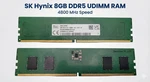 Sk Hynix 8GB 1RX16 PC5-4800B. Fixed Price $100.00.