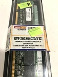 Kingston Valueram Mb Dimm Mhz Ddr Memory (KVR266X64C25/256) Untested. Fixed Price $10.00.