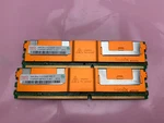 Hynix 4GB 2X2GB PC2-5300F Ram HYMP525F72BP4D2-Y5 Apple Xserve Mac Pro DDR2. Fixed Price $8.99.