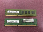 Samsung 8GB (2X4GB) 2RX8 PC3-10600U DDR3 Desktop Memory Ram. Fixed Price $15.00.