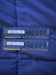 Hynix 2X4GB Server Ram Sticks 2RX8 PC3L-10600R-9-11 HMT351R7CFR8A-H9. Fixed Price $14.00.