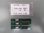 (3) Kingston 8MB Edo Simms, 72-PIN Ram Memory Sticks (24MB Total) KTM7318. Fixed Price $13.25.