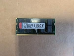 Kingston 16GB Ram PC4-25600 (DDR4-3200) Sodimm Memory KVR32S22D8/16. Fixed Price $65.00.