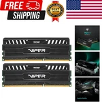 Patriot Viper 3 Ram 16GB 2X8GB 1600MHZ CL9 1.5V Udimm Desktop Gaming Memory K.... Fixed Price $98.39.