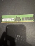 Micron 16GB 1RX8 PC4-3200AA-UA2-11 Untested. Fixed Price $50.00.