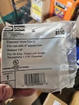 Lot Of Hubbel Electric Raco 811C Square Box Cover 4IN. Fixed Price $34.95.