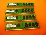 Axiom 2GB (4 X512) Desktop DDR2 PC2-3200 400MHZ Memory Ram. Fixed Price $18.88.