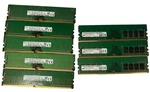Lot Of Mixed Brands 8GB 1RX8 PC4-2400T-UA2-11 Desktop Memory DDR4 Ram. Fixed Price $219.04.