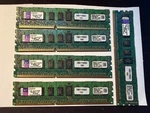 Kingston KTM-SX313/4G DDR3-1333/PC3-10600 Rdimm 240-PIN CL9 Dual Rank X4 Ecc. Fixed Price $39.50.