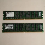 Kingston KTD-PE6950/8G 2X4=8GB DDR2 667 Ecc Reg Server Memory Ram. Fixed Price $7.24.