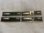 (4) Kingston KVR24R17D4/32 32GB 2400 2RX4 Ecc Memory. Fixed Price $375.00.