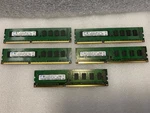 Samsung 1GB 1RX8 PC3-10600E-09-10-D0 M391B2873FH0-CH9 (lot Of 5). Fixed Price $12.99.