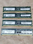 Lot Of Viking 512MB Ram PC3200R-25330-B1 VI4CR647224DBPN1 (2GB Total). Fixed Price $19.95.