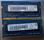 Ramaxel 8GB (2X4GB) 1RX8 PC3L-12800S DDR3-1600 Laptop RMT3170ME68F9F-1600. Fixed Price $10.25.