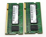 1GB (2 X 512MB) Infineon HYS64T64020HDL-3.7-A PC2-4200 DDR2 533MHZ Sodimm Memory. Fixed Price $8.95.