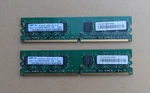 Samsung M378T2953CZ3-CD5 DDR2 1GB PC2-4200 Non Ecc 533MHZ Ram Memory. Fixed Price $15.00.