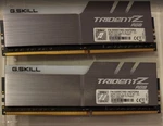 G.skill Trident Rgb 16GB (2X8GB) DDR4 3200MHZ CL16 F4-3200C16D-16GTZRX (used). Fixed Price $75.00.