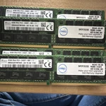 Sk Hynix 128GB (4X32GB) DDR4-2400T Ecc Registered Dimm Server Ram PC4-2400. Fixed Price $525.00.