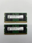 Sk Hynix 64GB 2X32GB PC5-4800B Sodimm DDR5 Laptop Memory Ram MTC16C2085S1SC48BA1. Fixed Price $495.00.