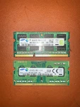 8GB Total Samsung Laptop Memory 4GB 1RX8 PC3L-12800S, 2RX8 PC3-12800S. Fixed Price $25.00.