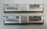 Used Hynix 4GB Kit 2X 2GB 2RX4 PC2-5300F-555-11, Hp 398707-051 (wrs). Fixed Price $19.99.