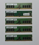 Lot Of 5 Samsung 8GB 1RX8 PC4-2400T-UA2 -11 M378A1K43CB2-CRC. Fixed Price $237.49.