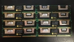 Lot (8) Kingston 2GB Server Dimm Ram Memory DDR2 KTM5780/4G Used. Fixed Price $21.65.