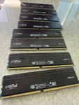 Crucial 256 Gb DDR4 (8 Dimm ) Ram PC4-3200 CP32G4DFRA32A.C16FF, Free Fedex. Fixed Price $1250.00.