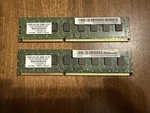 Unifosa GDDR3-1333 4GB (2X2GB) 128MX8 1.5V Dim Sdram PC3-10600 GU512303EP0202. Fixed Price $7.99.