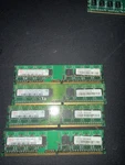 Hynix 512MB 1RX8 PC2-4200U-444-12. Fixed Price $10.00.