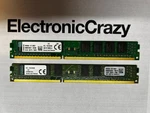 Kingston Valueram (1X4GB) 1333MHZ 240-PIN DDR3 Dimm Module.... Fixed Price $20.00.