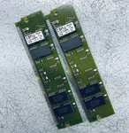 Pair Ibm 4MB, 1MX32 Ram Module 70NS Simm Memory 72-PIN, 11D1320BA, Fast Page Fpm. Fixed Price $9.99.