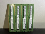 Lot Of 4 Samsung M391B1G73BH0-CK0 8GB PC3-12800E Server Memory Ram. Fixed Price $90.00.