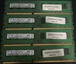 Samsung 16GB (4X4GB) DDR3 PC3-10600 Dimm Ram M378B5273DH0-CH9. Fixed Price $84.00.