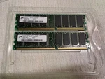 (2) Micron 256MB DDR-333MHZ Dimm PC-2700U CL2.5 Ram (MT8VDDT3264AG) New?. Fixed Price $20.99.